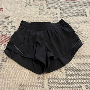 black lulu hotty hot shorts